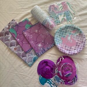 Mermaid theme party decoration